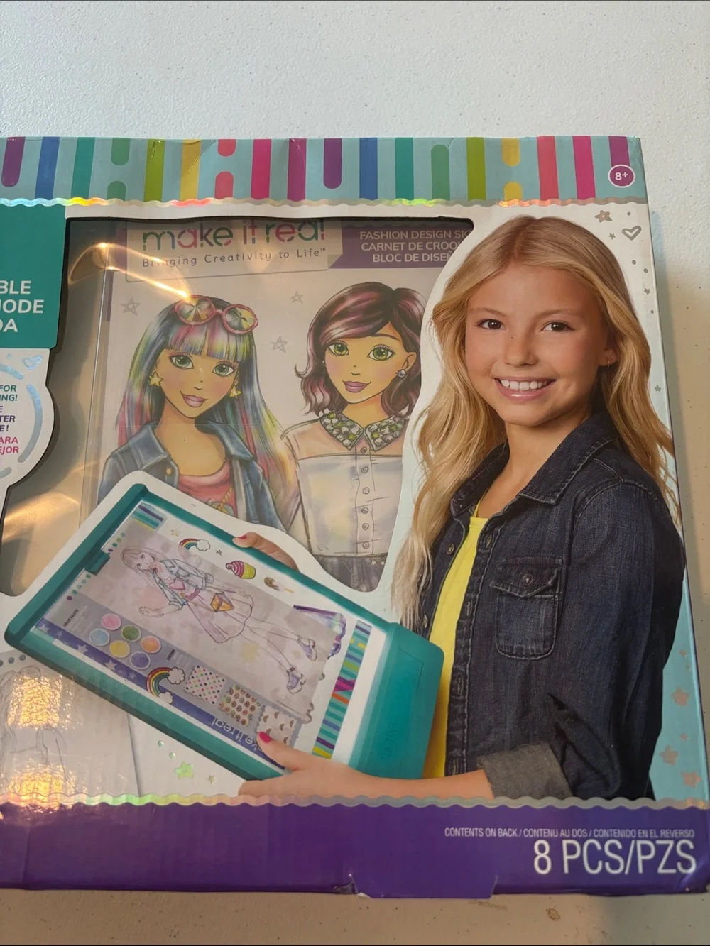 Fashion Design Tracing Light Table Kit - Teal